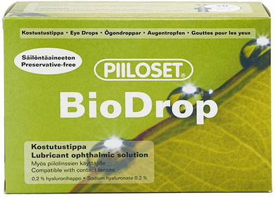Краплі для очей Piiloset BioDrop (монодозы) 20 ампул