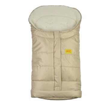 Конверт на овчине Kinder Comfort Arctic Sand бежевый, размер 56-92