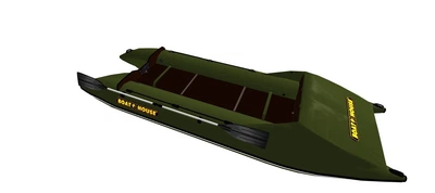 Байдарка Boathouse Sport 370 Green (7270665)