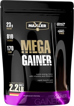 Гейнер Maxler Mega Gainer 1 кг Ваниль (4014871027680)