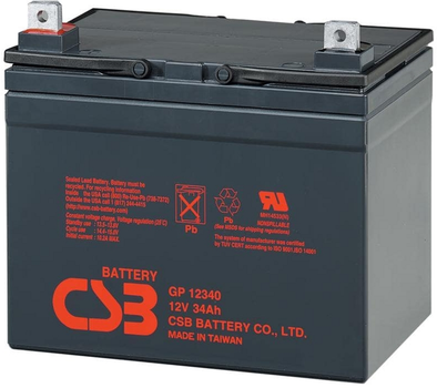 Аккумуляторная батарея CSB 12V 34Ah (GP12340)