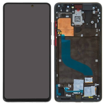 Дисплей для Xiaomi Mi9T, Mi9T Pro, Redmi K20, K20 Pro с сенсором и рамкой Черный Оригинал