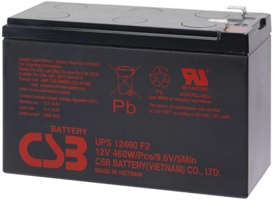 Аккумуляторная батарея CSB 12V 9Ah (UPS12460)