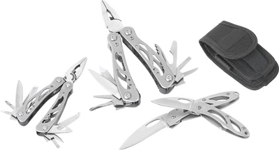 Мультитул Workpro 12-в-1 с чехлом (W014061)