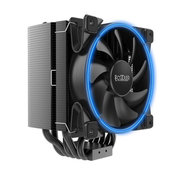 Кулер процессорный PCCooler GI-H58UB Corona Blue, Intel: 2066/2011/1150/1151/1155/1156/1366/775, AMD: AM2/AM2+/AM3/AM3+/AM4/FM1/FM2/FM2+, 152х134х100 мм, 4-pin