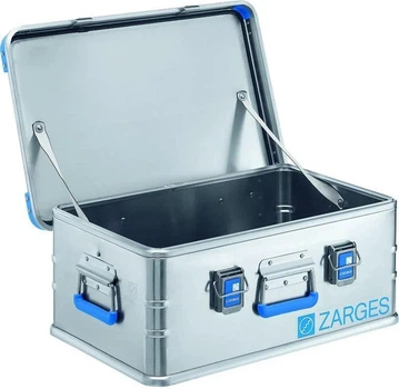 Алюмінієвий бокс ZARGES серія EUROBOX 550мм, 220мм, 350мм, 42л, арт. 40701