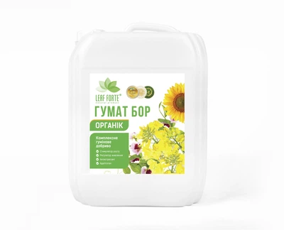 Комплексне гумінове добриво LEAF FORTE ГУМАТ БОР 110, 10 л