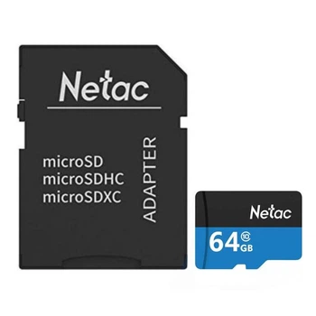 Netac microSDHC 64 GB Class 10 + SD adapter