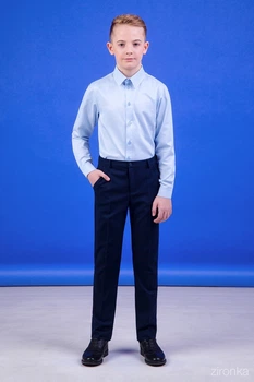 Брюки для мальчика Зіронька "Style" 28-9009-2 синий 158