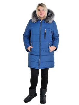 Куртка зимняя San-A-Belle Love XXXL (52) морская волна