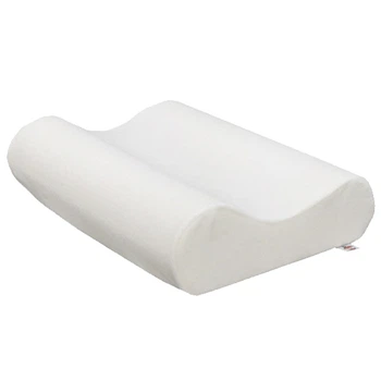 Подушка Memory Foam ортопедическая с эффектом памяти 50х29см Белая (MF-50-W)