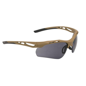 Тактичні окуляри Swiss Eye Attac балістичні пісочні (40392)