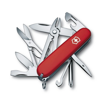 Складной нож Victorinox DELUXE TINKER 91мм/17функ/крас /отверт/ножн/плоск/крюк Vx14723