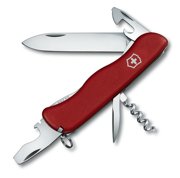 Складной нож Victorinox PICKNICKER 111мм/11функ/крас.мат /lock/штоп Vx08353