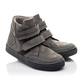 Демисезонные ботинки Woopy Fashion 21 серый (4362)