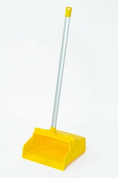 Совок капкан с алюминиевой ручкой Aricasa HACCP желтый 1055Y (1055Y)