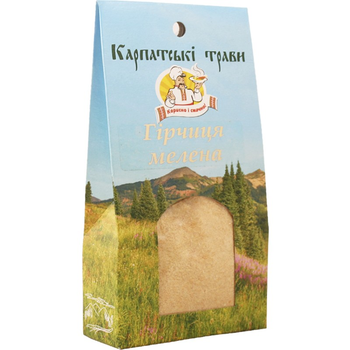 Приправа Гірчиця мелена Огородник 50 г (4820079242875)