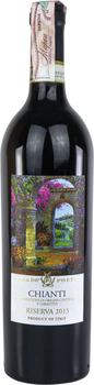 Вино Cala de Poeti Chianti Riserva 2015 DOCG червоне сухе 0.75 л 12.5% (8002153230053)