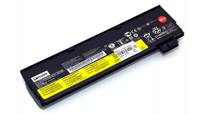 Батарея для ноутбука LENOVO ThinkPad T470 T480 T570 P51S P52S / 10.8V 4400mAh (48Wh) BLACK ORG (01AV425, 61+) зовнішній (BAT-LEN-051)