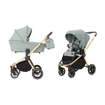 Коляска универсальная CARRELLO Epica CRL-8510 (2in1) Tea Green1 + Дождевик