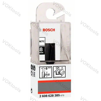 Пазова фреза з дерева d8 D12 h20 L51 Standard for Wood Bosch Professional (2608628385)