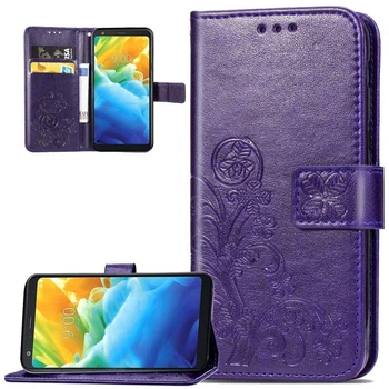 Чехол Clover для Samsung A10s 2019 / A107F книжка кожа PU фиолетовый