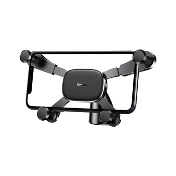 Автодержатель Baseus SUYL-HP01 Horizontal Screen Gravity Vehicle-mounted Holder черный