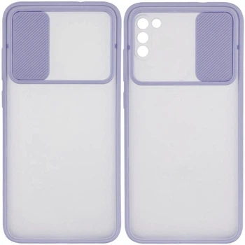 Протиударний Чохол для Xiaomi Poco M3 / Camshield mate Бузковий