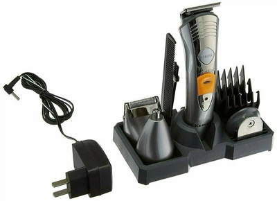 Машинка для стрижки волос 7 в 1 Geemy GM-580 + триммер