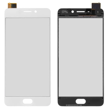 Сенсорний екран (тачскрін) для Meizu M6 Note, білий, high-copy