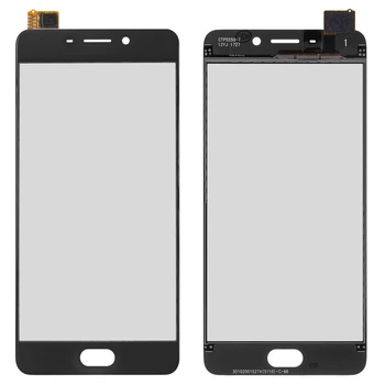 Сенсорний екран (тачскрін) для Meizu M6 Note, чорний, high-copy
