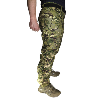 Тактические штаны Lesko B603 Camouflage 36 размер брюки мужские милитари камуфляжные с карманами (SKU_4257-12584)