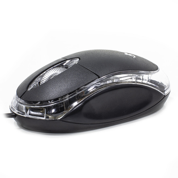 Мышь компьютерная JEQANG JM-009 Black проводная оптическая игровая 800/1200 DPI 100 mA (SKU_3238-9475)