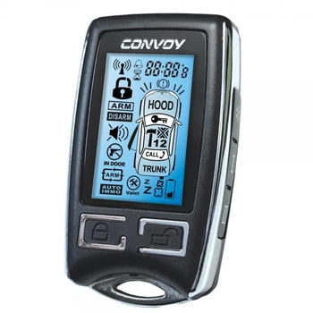Брелок для сигнализации Convoy MP-100D двухсторонний с LCD-дисплеем