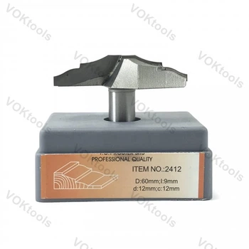 Фреза ГЛОБУС 2412 фигирейная горизонтальна d12 D60 h9