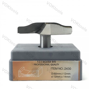 Фреза ГЛОБУС 2430 фигирейная горизонтальная d12 D60 h12