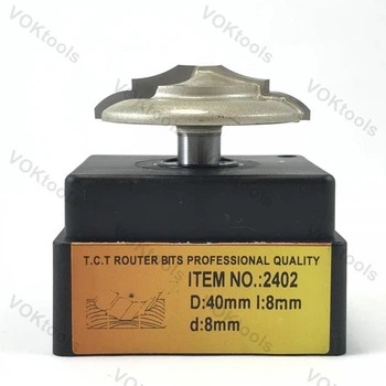 Фреза ГЛОБУС 2402 фигирейная горизонтальна d8 D40 h8
