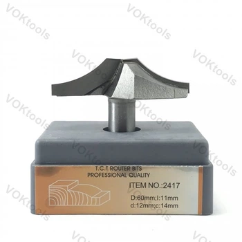 Фреза ГЛОБУС 2417 d12 D60 h11 фигирейная горизонтальная