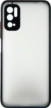 Чохол для смартфона Dengos матова для Poco M3 Pro Black (DG-TPU-MATT-77)