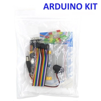 Набор для сборки макетная плата MB-102, светодиод, резистор, кнопка, перемычка (AC-Arduino Kit -7319)