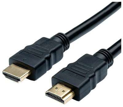 Кабель HDMI-HDMI V1.4, 0.80 m, Black