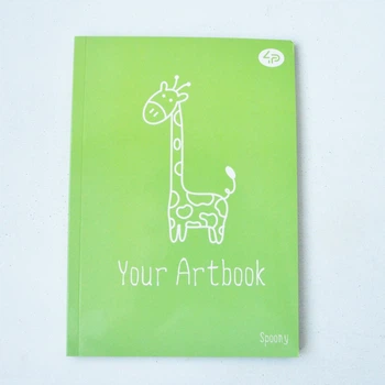 Блокнот 4Profi Artbook "Spoony" giraffe 40 арк. формат B6 902774