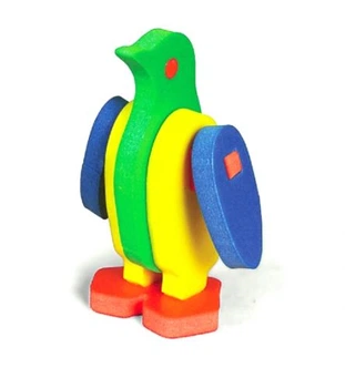 Пазл Бомик Мягкий 3D конструктор Пингвин 303