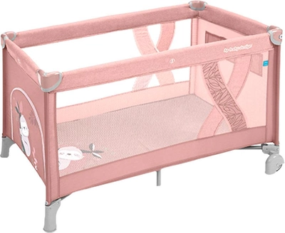Манеж-кроватка Baby Design Simple 08 Pink (292651) (5901750292590)