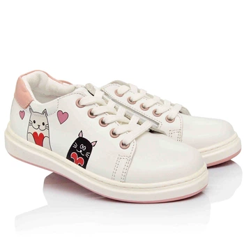 Кеды для девочек Bebe Fashion 26 Белые (0004725088)