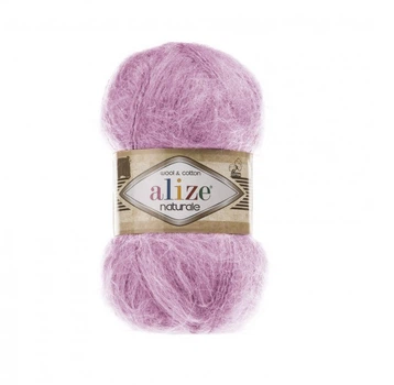 Пряжа Alize Naturale 392 Рожевий