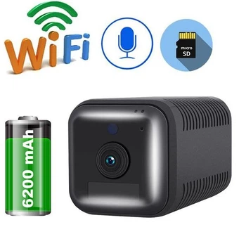 Мини камера wifi беспроводная с большим аккумулятором 6200 мАч ESCAM G18, FullHD 1080P, датчик движения (100729) 200708