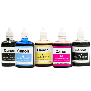 Canon PIXMA MP550 Чернила для принтера "INCOLOR" 5x90 ml, Black, Black Pigment, Cyan, Magenta, Yellow