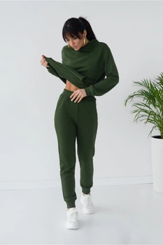 Женский спортивный костюм ONIOS Classic Tracksuit Хаки XS 2261