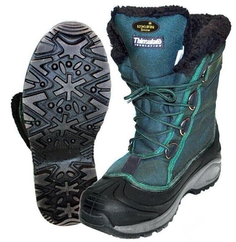 Ботинки зимние Norfin SNOW 45 Зеленые (13980-45)